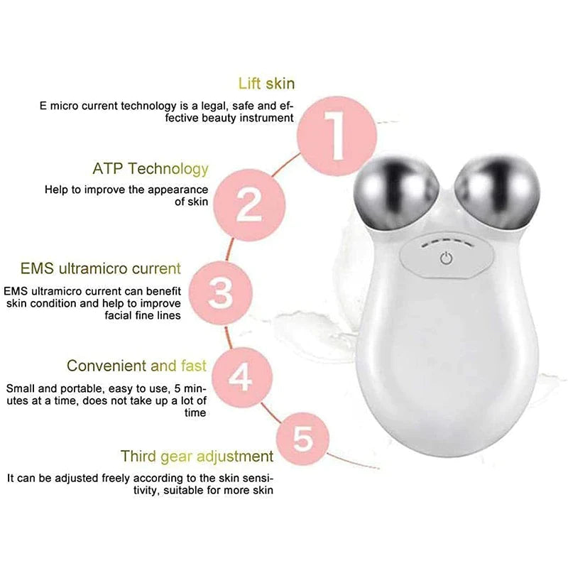 Beauty Microcurrent Facial Toning Massager Harmony Haven