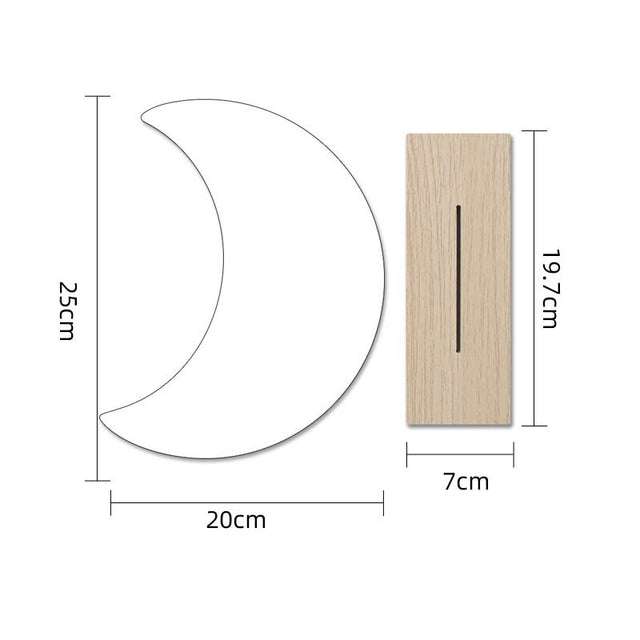 Korean style Makeup Mirror Ins Irregular Acrylic Decorative Mirror Wooden Base Cosmetic de maquillaje Beauty Tools Dropshipping Harmony Haven