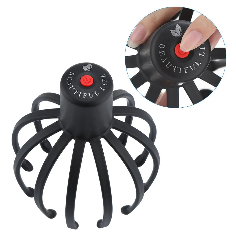 Electric Octopus Scalp Massager Harmony Haven