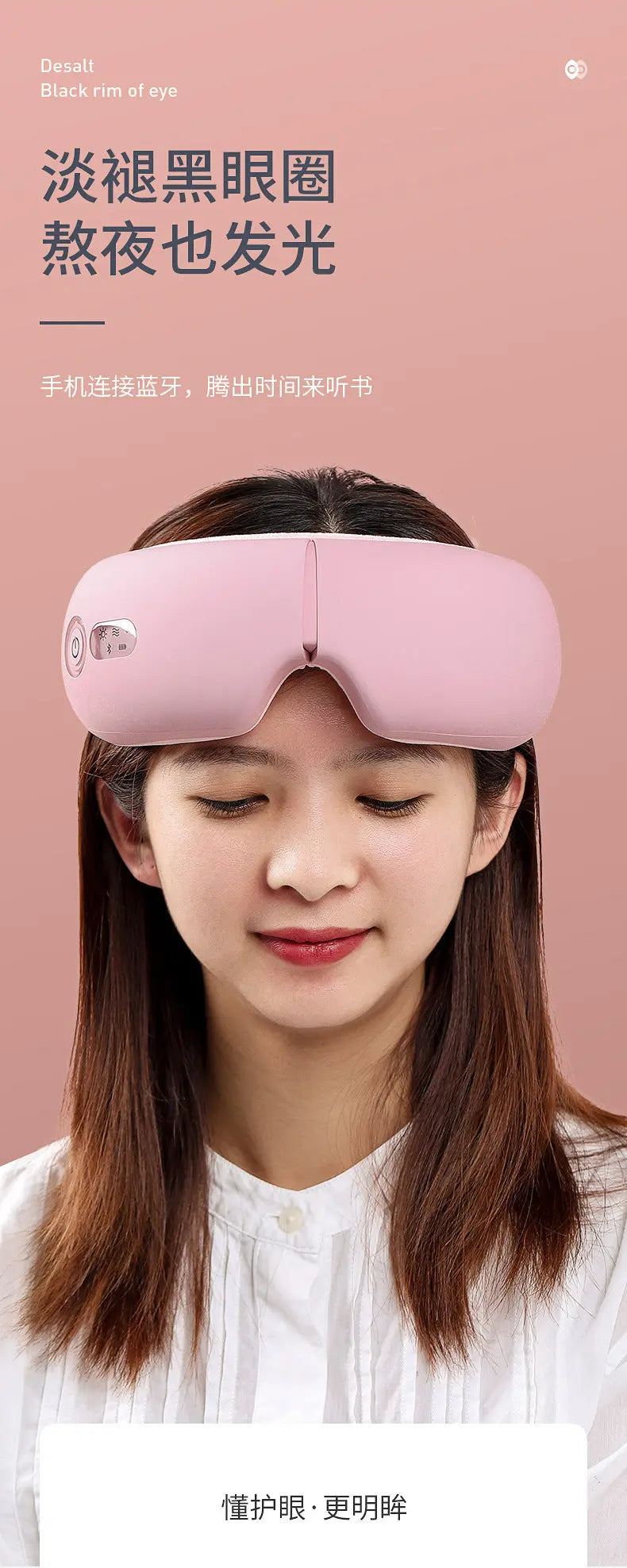 Foldable Eye Protection and Massager Harmony Haven