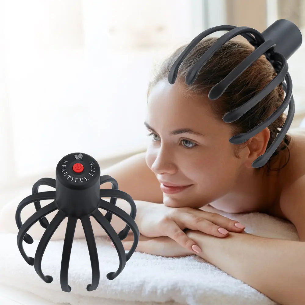 Electric Octopus Scalp Massager Harmony Haven