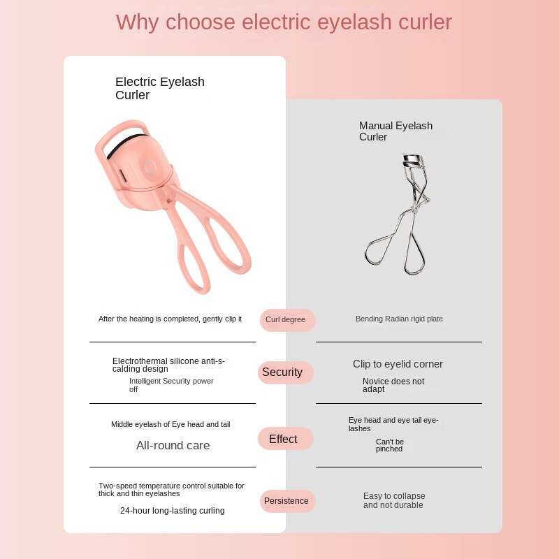 Electric Heated Eye Lash Comb Curler Harmony Haven