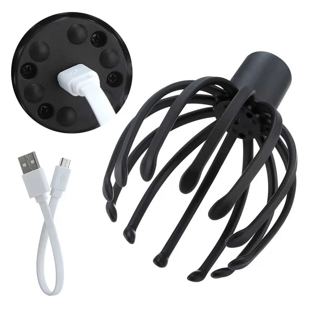 Electric Octopus Scalp Massager Harmony Haven