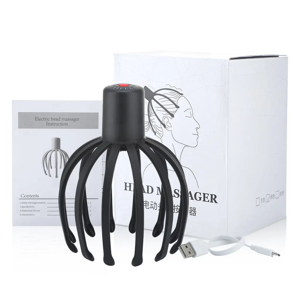Electric Octopus Scalp Massager Harmony Haven