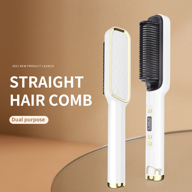 Stacy Hair Straightening Brush Harmony Haven
