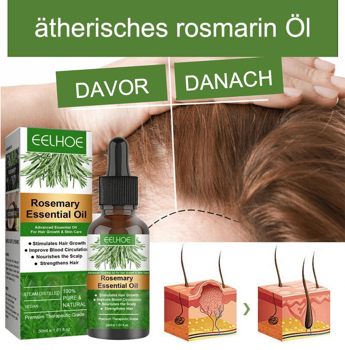 Care Clear Rosemary Oil Harmony Haven